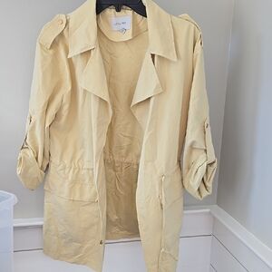 Love Tree Women's Yellow Coat